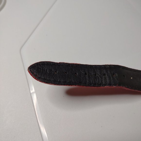 Bijoux Terner Silver Tone And Red Watch - Picture 11 of 11